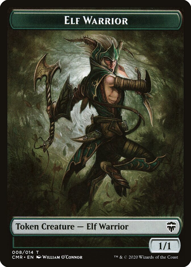 Elf Warrior Token