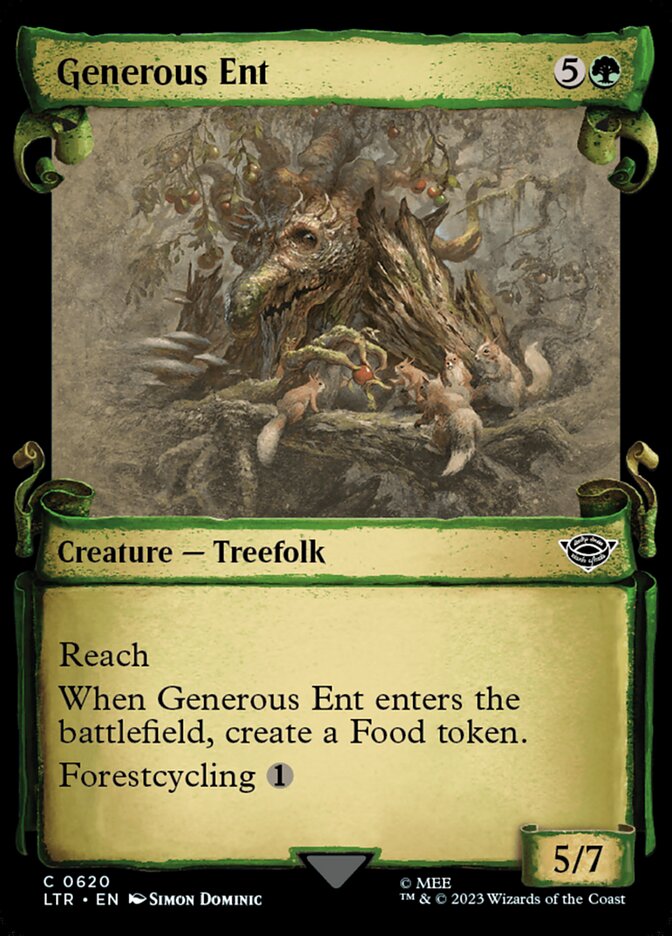 Generous Ent (Showcase Scrolls)