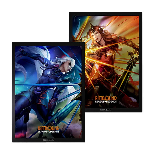 Riftbound: Vendetta Art Sleeves - Diana vs Leona
