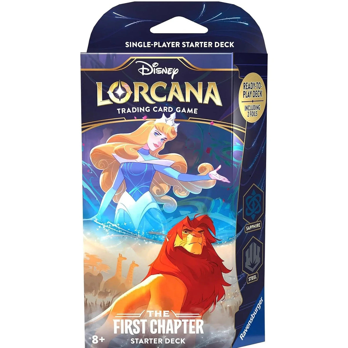 Disney Lorcana: The First Chapter Starter Deck - Sapphire/Steel