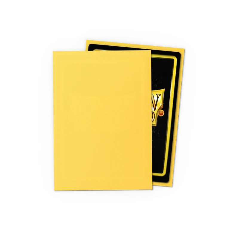 Dragon Shield: Japanese Size Matte Sleeves - Yellow
