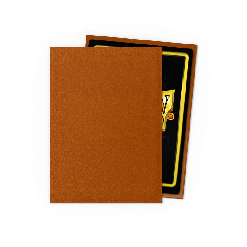 Dragon Shield: Matte Standard Card Sleeves - Copper