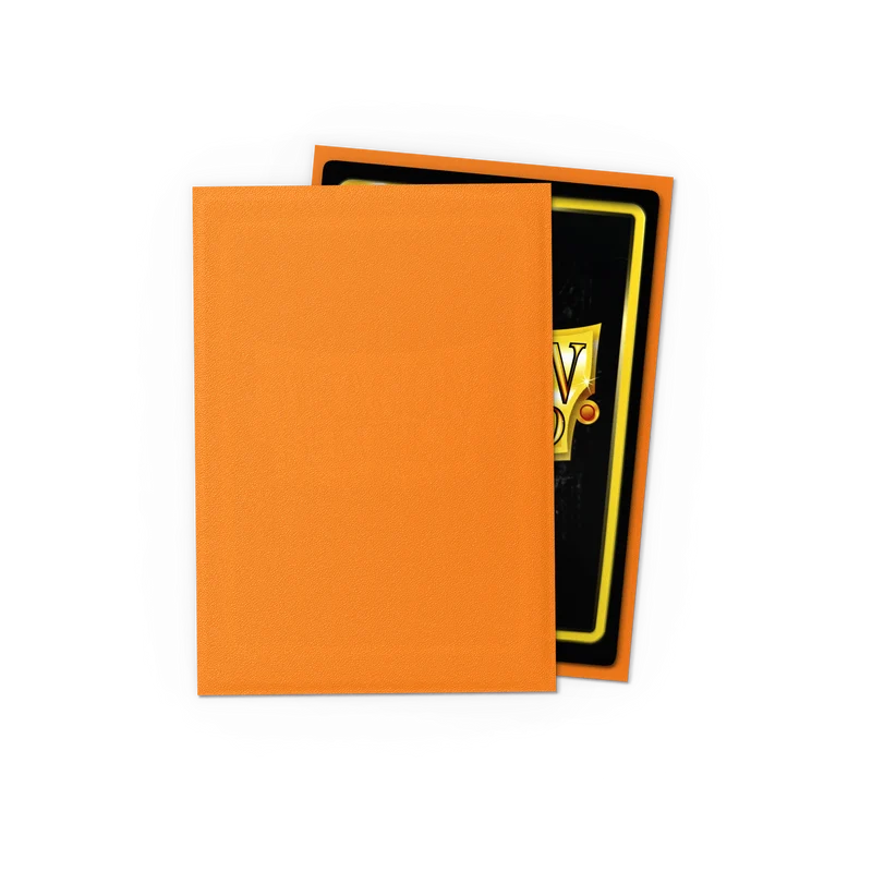 Dragon Shield: Japanese Size Matte Sleeves - Orange