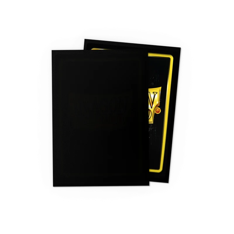 Dragon Shield: Japanese Size Matte Sleeves - Black