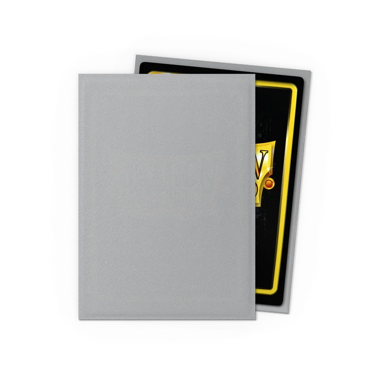 Dragon Shield: Matte Standard Card Sleeves - Silver