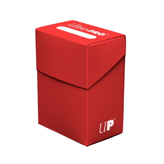 UltraPro: Red Solid Colour Deck Box- Deck Box